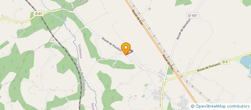 localisation de l'entreprise SCI HERIA  ESTIBEAUX