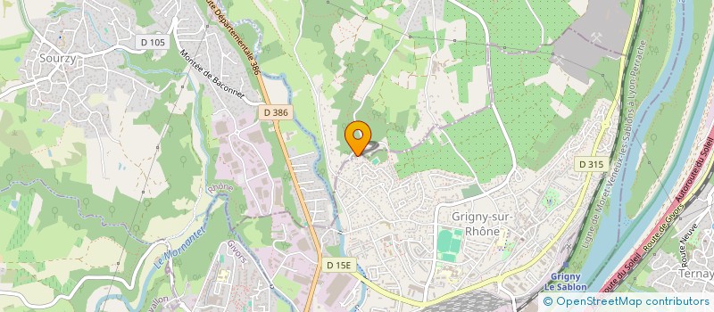 localisation de l'entreprise SCI HERICHAB  GRIGNY