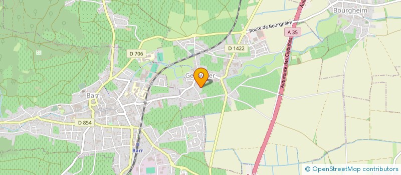 localisation de l'entreprise SCI HERINE  GERTWILLER