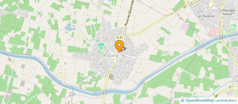 localisation de l'entreprise SCI HERIS.CUAU  PORT-VENDRES