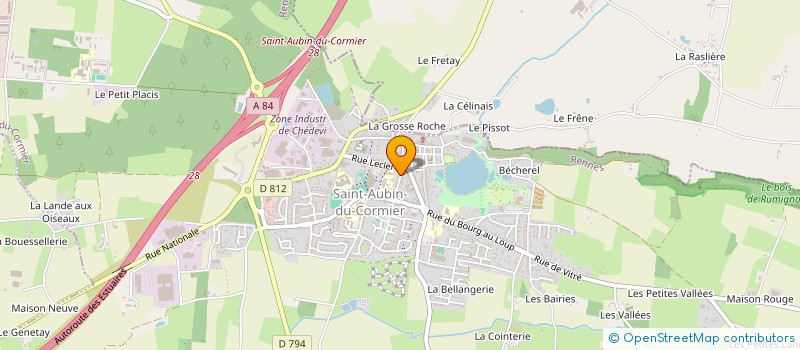 localisation de l'entreprise SCI HERISSON  GOSNE