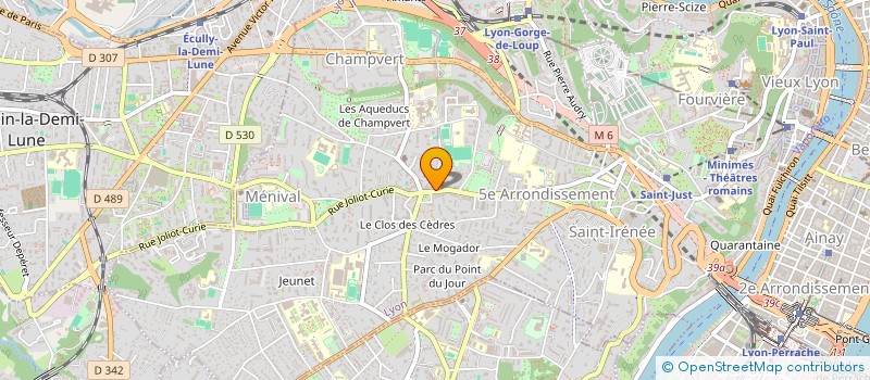 localisation de l'entreprise SCI HERITIER VALFER  LYON