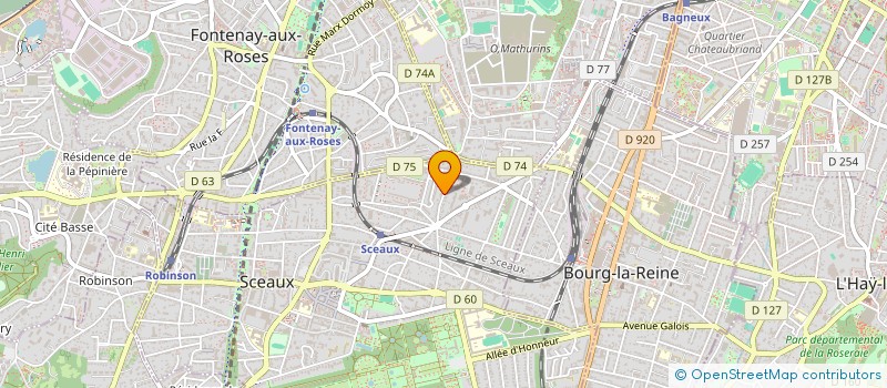 localisation de l'entreprise SCI HERITIERS TALLON  PARIS