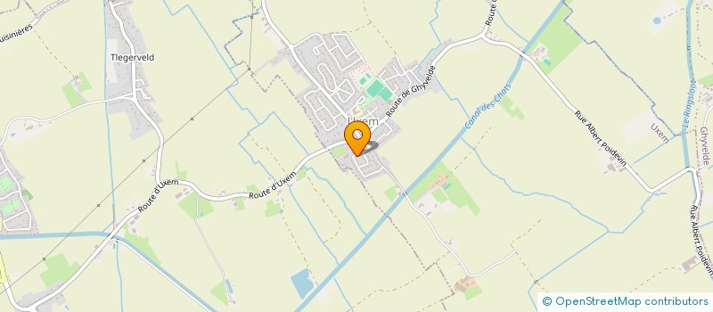 localisation de l'entreprise SCI HERLEM  UXEM