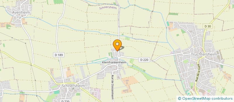 localisation de l'entreprise SCI HERLIN  SCHNERSHEIM