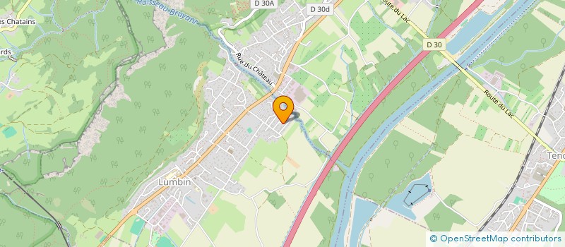 localisation de l'entreprise SCI HERLIO  LUMBIN