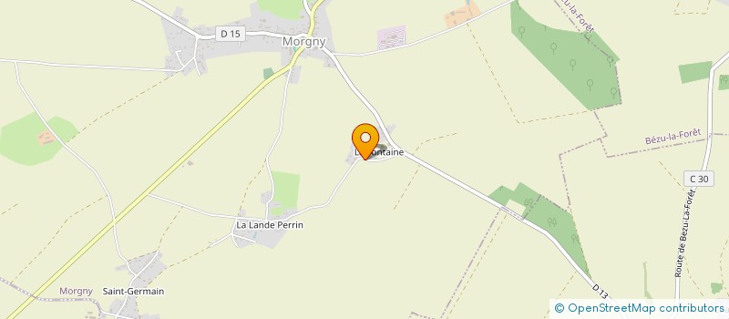 localisation de l'entreprise SCI HERMANCE  MORGNY