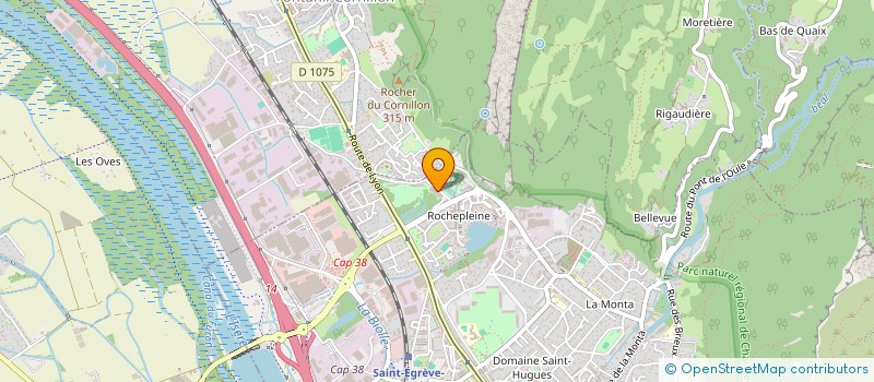 localisation de l'entreprise SCI HERMANCE D  SAINT-EGREVE