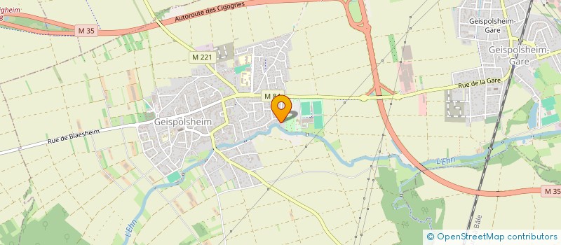 localisation de l'entreprise SCI HERMANN BRUGES  STRASBOURG