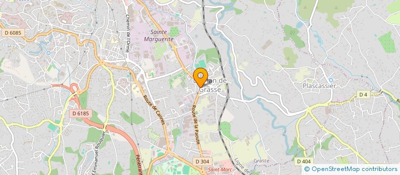localisation de l'entreprise SCI HERMANT GRACIANO à GRASSE