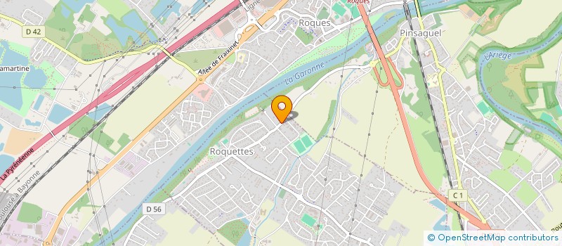 localisation de l'entreprise SCI HERMES 12 à ROQUETTES