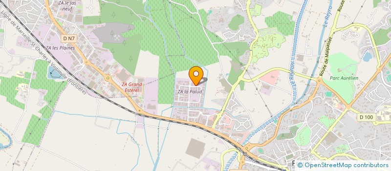localisation de l'entreprise SCI HERMES à FREJUS