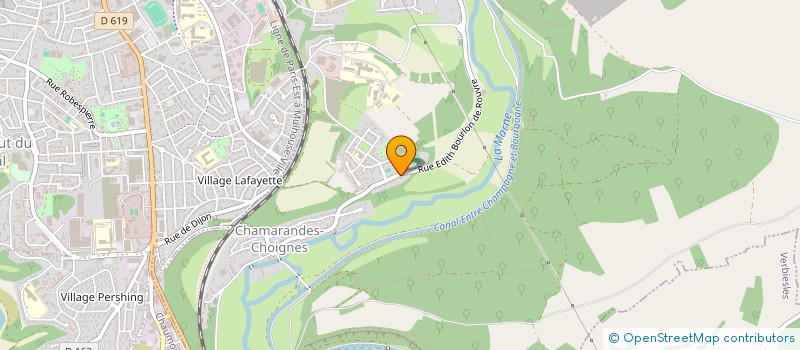 localisation de l'entreprise SCI HERMES à CHAMARANDES-CHOIGNES