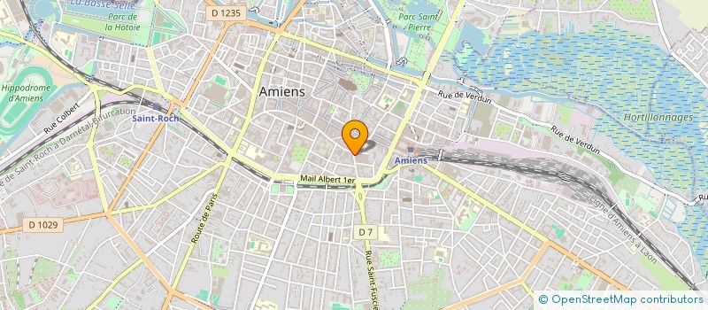 localisation de l'entreprise SCI HERMES à AMIENS