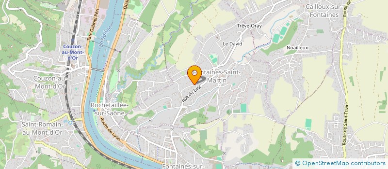 localisation de l'entreprise SCI HERMES 92  FONTAINES-SAINT-MARTIN