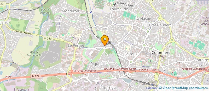 localisation de l'entreprise SCI HERMESIA à COLOMIERS