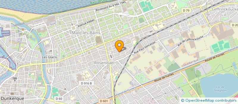 localisation de l'entreprise SCI HERMETZ à DUNKERQUE