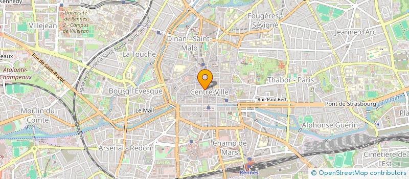 localisation de l'entreprise SCI HERMINE  RENNES