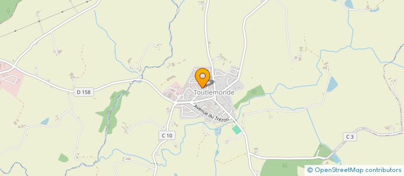 localisation de l'entreprise SCI HERMINIE  TOUTLEMONDE