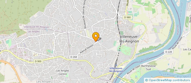 localisation de l'entreprise SCI HERMITAGE à VILLENEUVE-LES-AVIGNON