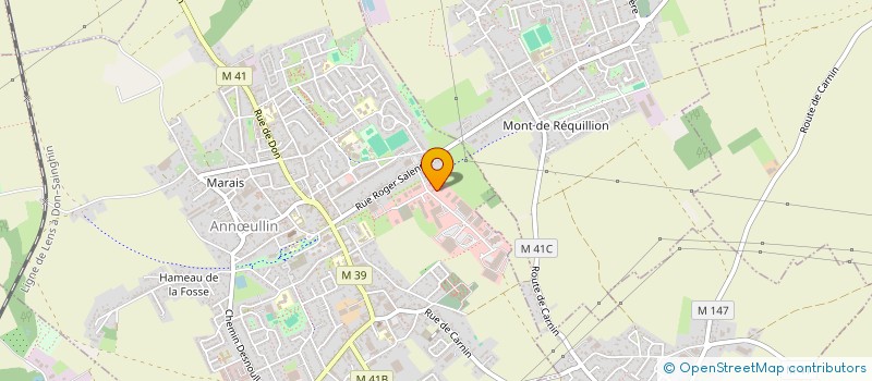 localisation de l'entreprise SCI HERMON  ANNULLIN