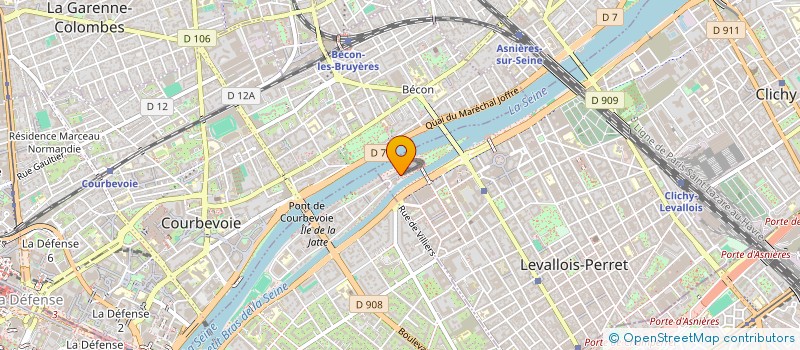 localisation de l'entreprise SCI HERMY IMMOBILIER à LEVALLOIS-PERRET