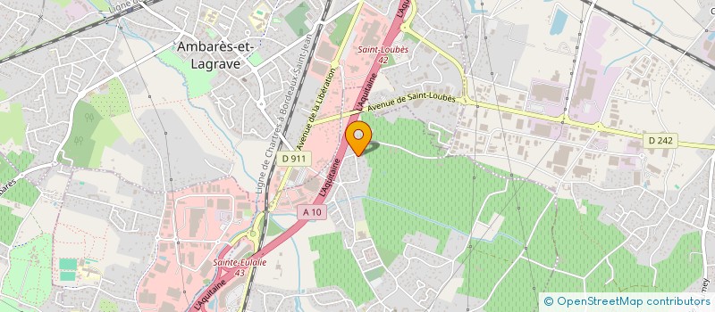 localisation de l'entreprise SCI HERNANDEZ INVESTISAT à SAINTE-EULALIE