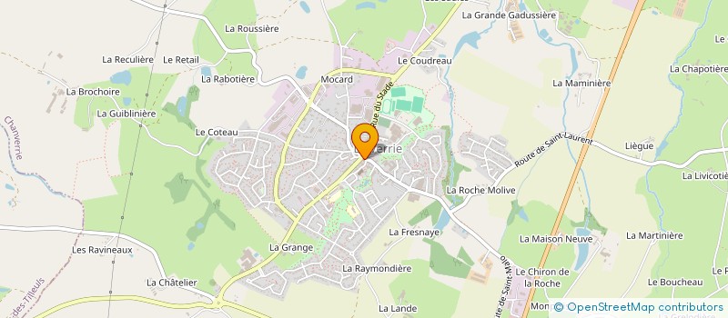 localisation de l'entreprise SCI HERNANDEZ-LECOLLINET  CHANVERRIE