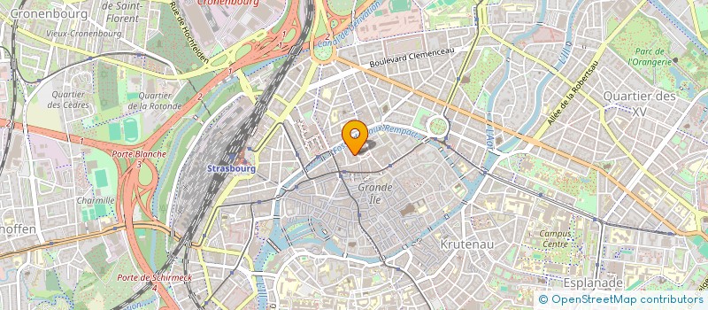 localisation de l'entreprise SCI HERNANDO  STRASBOURG