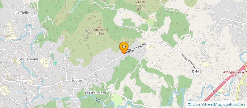 localisation de l'entreprise SCI HERNI à AUBAGNE