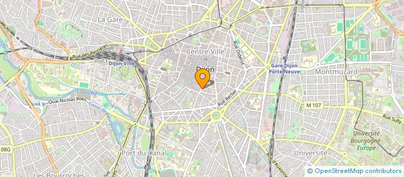 localisation de l'entreprise SCI HERNOUX à DIJON