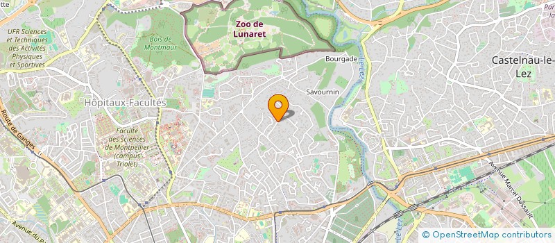localisation de l'entreprise SCI HERODIADE à MONTPELLIER