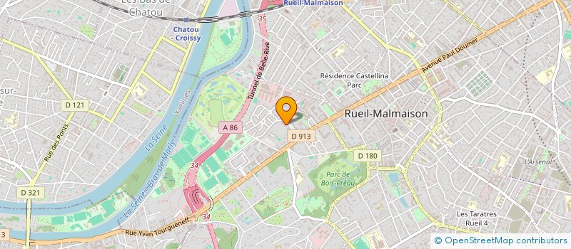 localisation de l'entreprise SCI HEROIN MARQUIS à RUEIL-MALMAISON