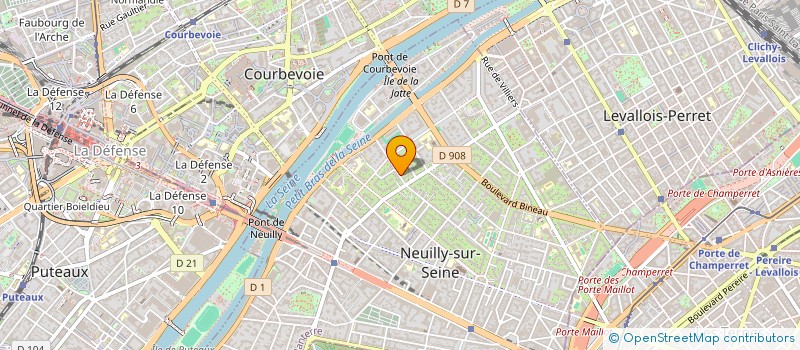 localisation de l'entreprise SCI HEROJOVI à NEUILLY-SUR-SEINE