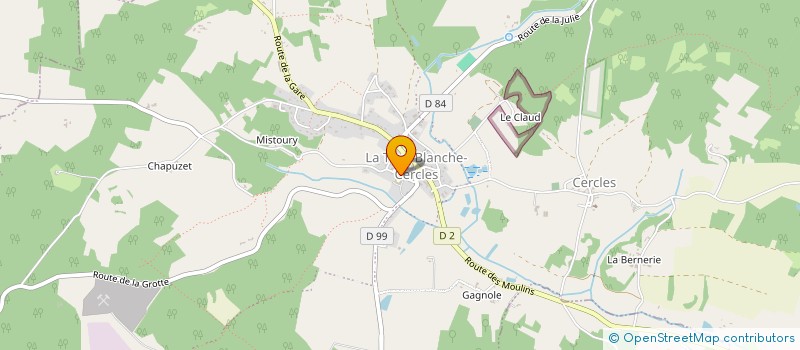 localisation de l'entreprise SCI HERON  BERTRIC-BUREE