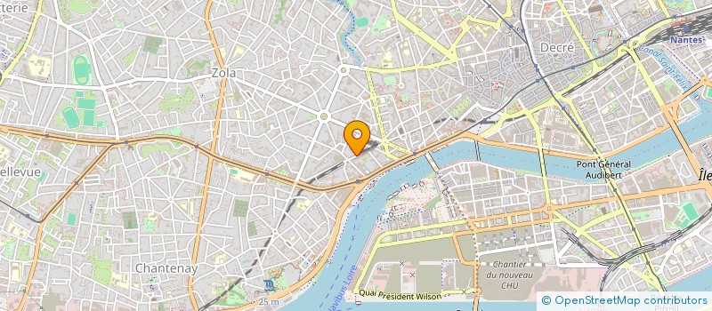 localisation de l'entreprise SCI HERONNIERE  NANTES