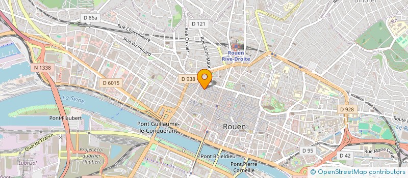 localisation de l'entreprise SCI HEROULT à ROUEN