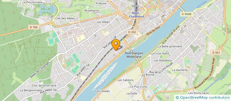 localisation de l'entreprise SCI HEROUX  BLOIS