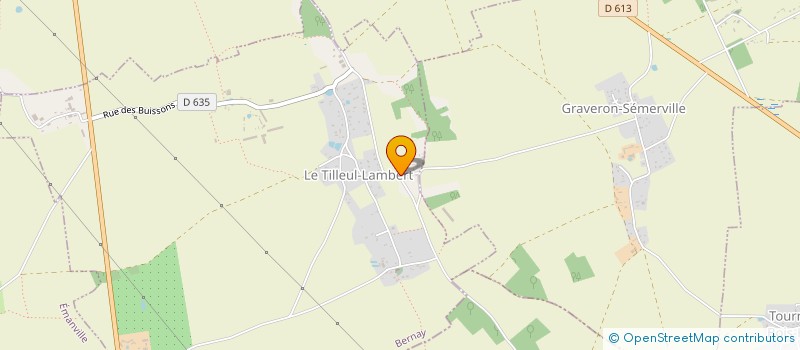 localisation de l'entreprise SCI HEROY  LE TILLEUL-LAMBERT