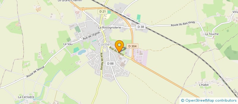 localisation de l'entreprise SCI HERREAULT  DOMFRONT-EN-CHAMPAGNE