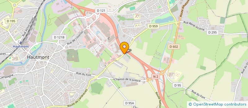 localisation de l'entreprise SCI HERRICHE  LOUVROIL