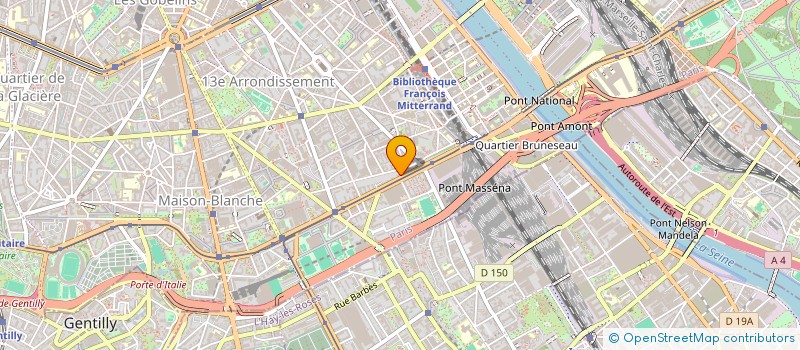 localisation de l'entreprise SCI HERRIOT  PARIS