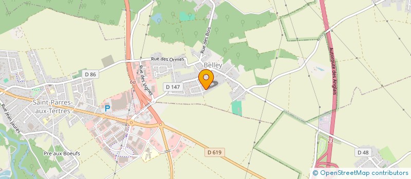 localisation de l'entreprise SCI HERRIOT  VILLECHETIF