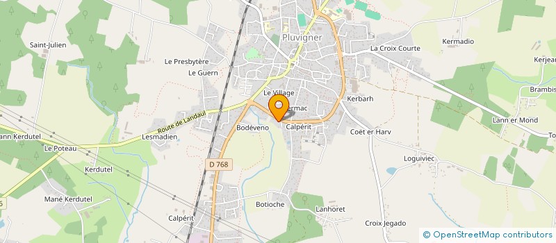 localisation de l'entreprise SCI HERRMANN - CHENG  PLUVIGNER