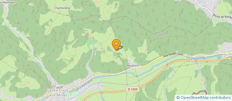 localisation de l'entreprise SCI HERRSCHAFT  SAINTE-CROIX-AUX-MINES