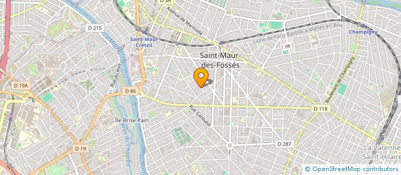 localisation de l'entreprise SCI HERRY-B- à SAINT-MAUR-DES-FOSSES