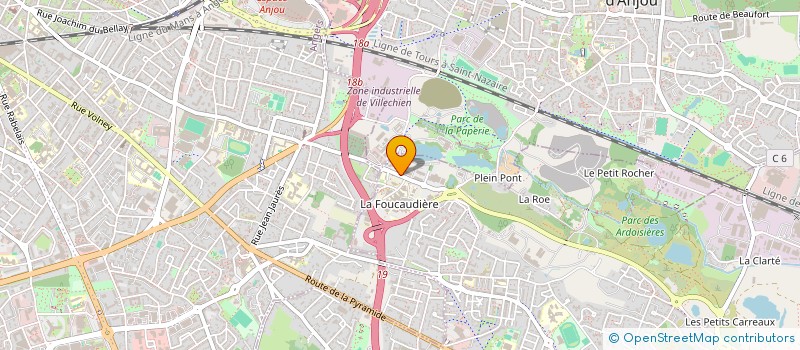 localisation de l'entreprise SCI HERSAN PERNIN  TRELAZE