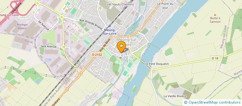 localisation de l'entreprise SCI HERSANT INVESTISSEMENTS à MEUNG-SUR-LOIRE