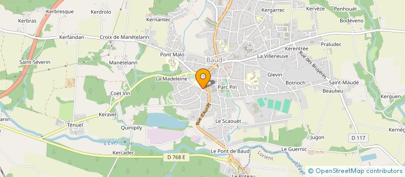 localisation de l'entreprise SCI HERVE  BAUD