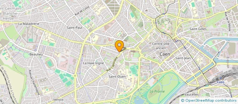 localisation de l'entreprise SCI HERVIC à CAEN